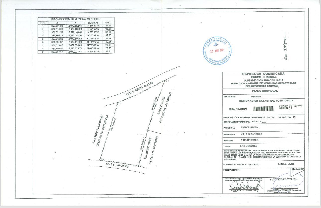 Amplio terreno ideal para finca en rancho los mogotes